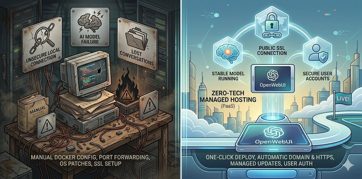 How to Host Open WebUI in 2026: No‑Tech Guide